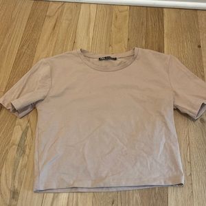Tan Zara tee shirt!